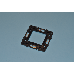 BOI.1SUPS Support de boitier en saillie pour 1 plastron Legrand 45x45 en métal 