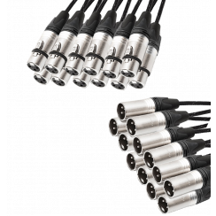 CORMAG12FMX - Cordon audio pro câble MAGNUM 12022 équipé XLR Neutrik Mâle / Femelle