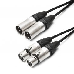CORMAG2FMX - Cordon Haut Parleurs XLR Neutrik Mâle / Femelle
