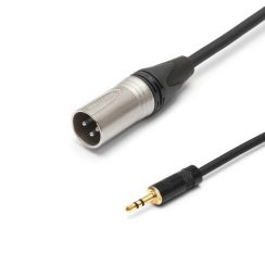 CORMICXMRCA - Cordon Microphone Asymétrique XLR Mâle / RCA Mâle 