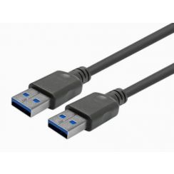 CORUSB3AMMA - Cordon USB-A 3.0 5G Mâle vers Mâle