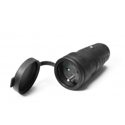 Fiche Femelle 2P + Terre 16A Caoutchouc