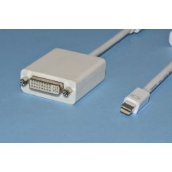 ADAPT.DVIFMDPM-02 - Adaptateur Mini DisplayPort Mâle / DVI Femelle de 20 cm
