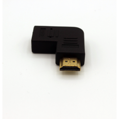 ADAPT.HDMICPMF - Adaptateur HDMI male / femelle coude 90 degres plat