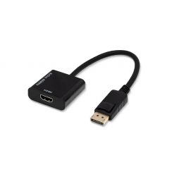 ADAPT.HDMIFDPM-02 - Adaptateur HDMI femelle / DisplayPort male de 0.2m (Connectique)