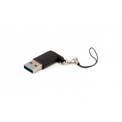 ADAPT.USB3AMCFK Adaptateur USB 3.0-A male / USB-C femelle , 5 Gbps Keychain ( boucle pour élingue )