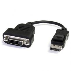 ADAPT.DVIFDISPM-02 - Adaptateur DisplayPort Mâle / DVI Femelle de 20 cm