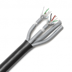 ALTRO 16034 - Câbles gris pour consoles lumière DMX