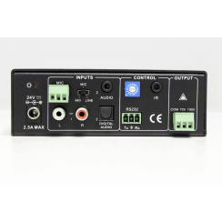 AMP3V | Amplificateur audio 40 Watt sorties 70 Volt / 100 Volt