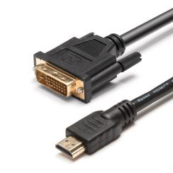 CORDVIHDMI - Cordon moulé DVI-D Mâle / HDMI-A Mâle