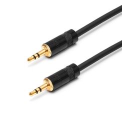 CORJ3SJ3S - Cordon audio pro Jack 3.5 Stéréo Neutrik Mâle / Mâle