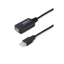 CORUSBAAM-*MF - Cordon USB-A 2.0 amplifié Male/Male