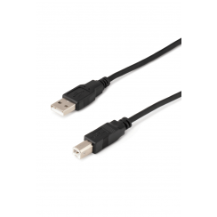 CORUSBABMM - Cordon moulé USB-A Mâle / USB-B Mâle