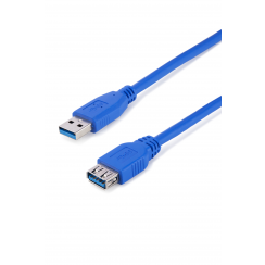 CORUSBAMF - Cordon moulé USB A Mâle / Femelle 