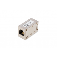 COU.RJ45B5FF - Coupleur RJ45 Cat 5e Blindé Femelle / Femelle