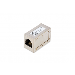 COU.RJ45B6FF - Coupleur RJ45 Cat 6 Blindé Femelle / Femelle