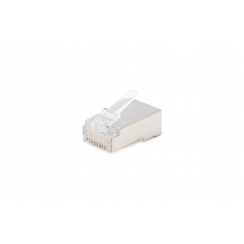 FIC.RJ45/6BPF Fiche RJ45 Blindée Cat6 passe-fil integré