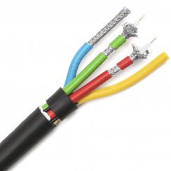 LINEA 4 - Câble MultiCoaxiaux Numériques HDTV Signal jusqu'à 80 m