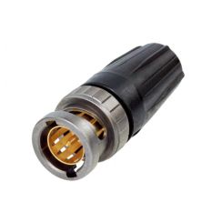 NBNC75BLP7X - Fiche BNC Neutrik male a sertir pour cable KX6  UHD-4K