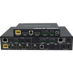 Sélecteur/Scaler de présentation 4K@60Hz / KVM/ HDBaseT3.0