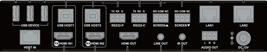 COD401B - Face arrière Récepteur