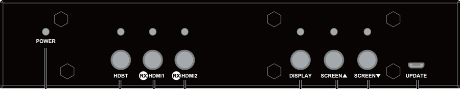 COD401B - Face avant Récepteur