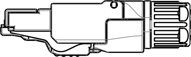 Telegartner MFP8 FIC.RJ45/6ABP3T 