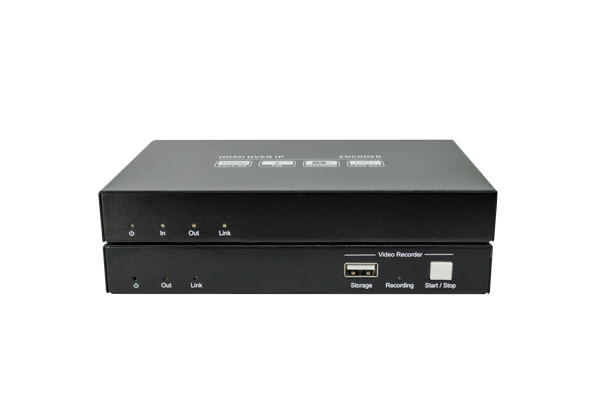 Encodeur IP streaming, 1080p, H.264, HDMI Loop IPE4-400