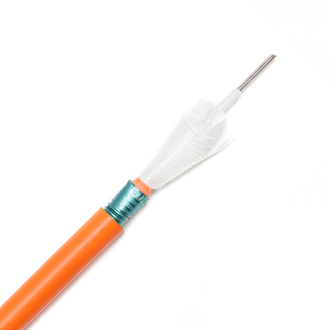 FIBACRCR1C1-OS2 Fibre Optique CR1C1 EUROCLASSE & RATP gaine Armée acier Monomode OS2 FIBACRCR1C1-OS2 Fibre Optique CR1C1 EUROCLASSE & RATP gaine Armée acier Monomode OS2